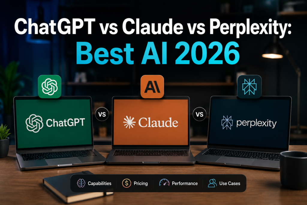 ChatGPT vs Claude vs Perplexity: Best AI 2026