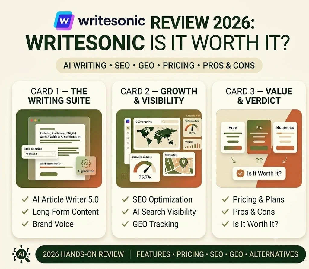 Writesonic Review 2026: I Actually Used It for a Month (Honest Verdict)