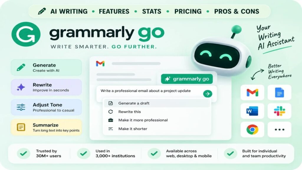 Grammarly Go 2026: Best Features, Pricing & Is It Worth It?